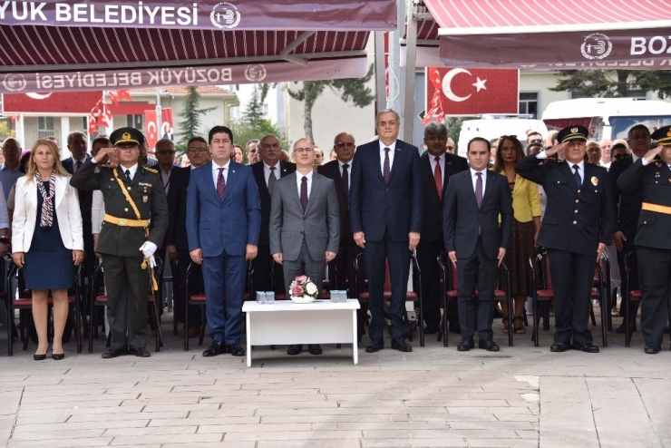 30 Ağustos Zafer Bayramı Bozüyük’te Coşkuyla Kutlandı
