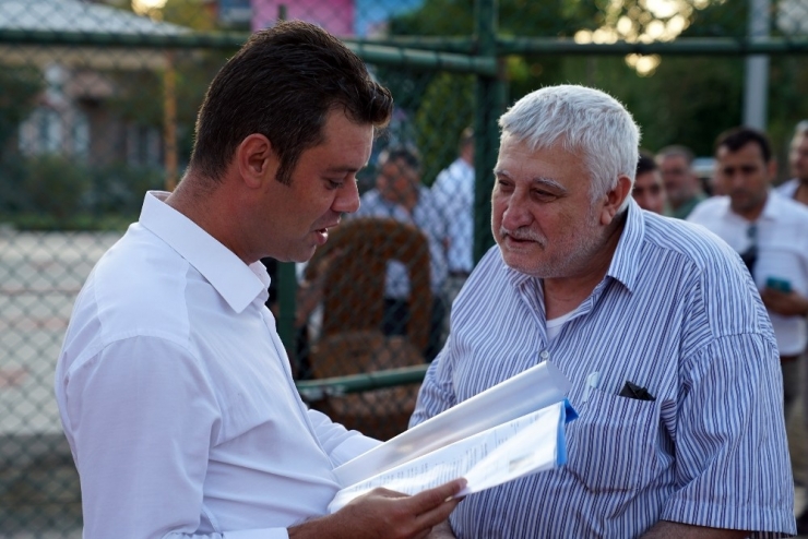 Başkan Sarıkurt, Kazımiye Mahallesi’nde Vatandaşlarla Buluştu