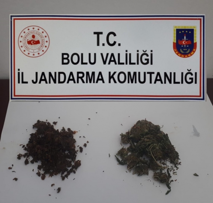 Bolu’da Jandarma Ekiplerinden Uyuşturucu Operasyonu