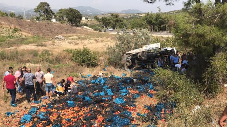 Mersin’de Tarım İşçilerini Taşıyan Kamyon Devrildi: 1 Ölü, 12 Yaralı