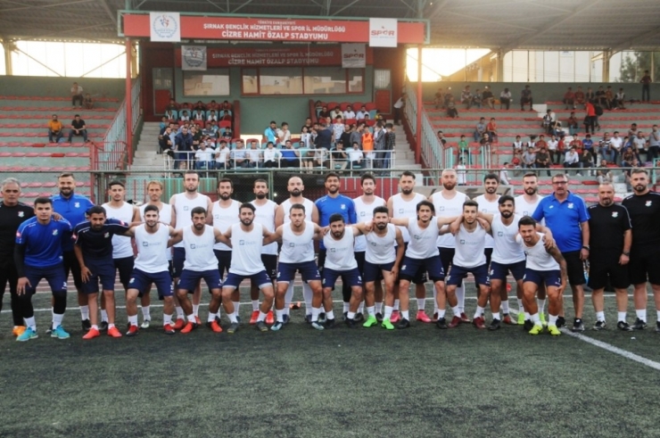 Cizrespor’da Kemerspor 2003 Maçı Hazırlıkları