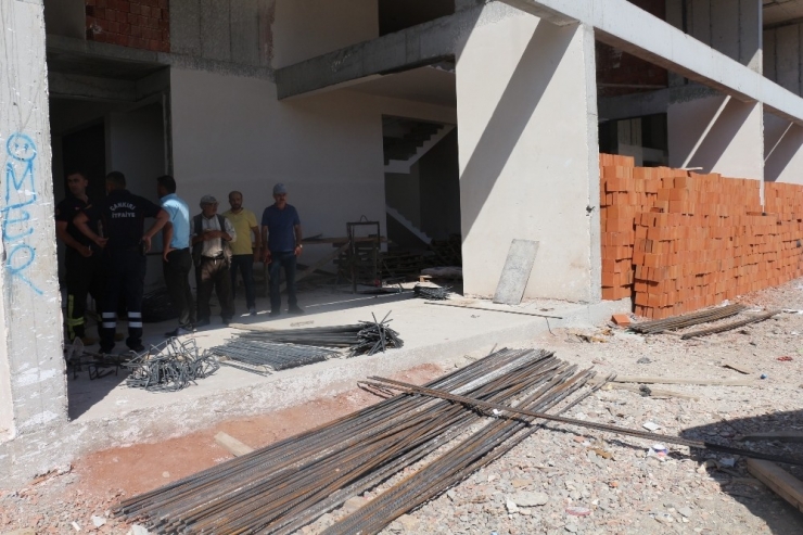 İnşaatta Feci Kaza: 1 Yaralı