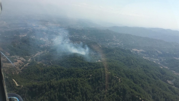 Hatay’da Çıkan Orman Yangını Büyümeden Söndürüldü