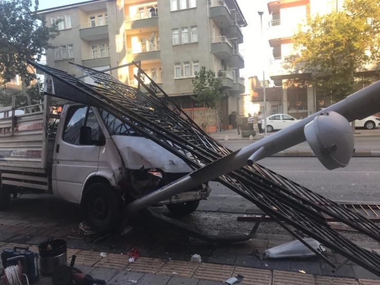 Malatya’da Trafik Kazası: 1 Yaralı