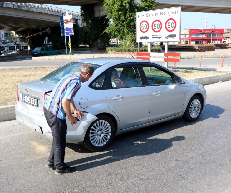 Samsun’da Trafik Kazası: 1 Yaralı