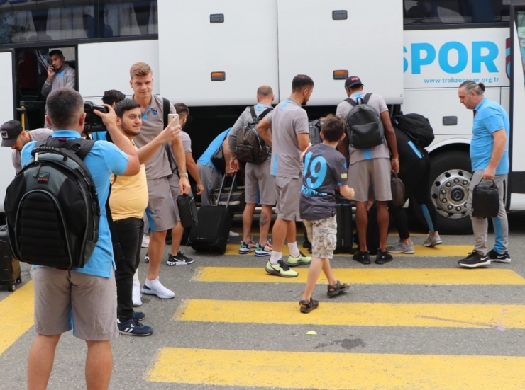 Trabzonspor, İstanbul’a Gitti