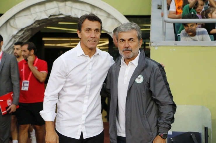 Süper Lig: Konyaspor: 0 - Antalyaspor: 1 (İlk Yarı)