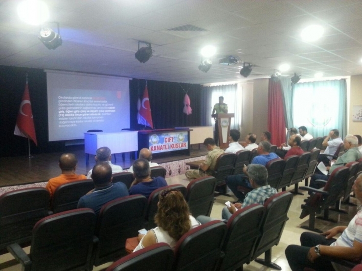 Erzin’de Okullarda Alınan Güvenlik Önlemleri