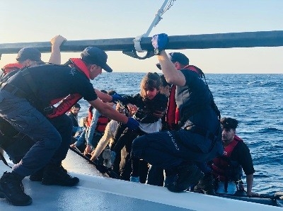 ‘Umut’ Yolculukları Lastik Botta Son Buldu