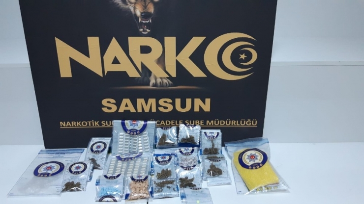Satışa Hazır Uyuşturucularla Yakalandı
