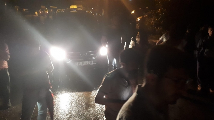 Araklı-bayburt Karayolu Ulaşıma Kapandı