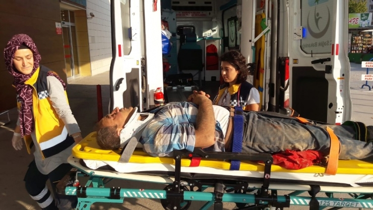 Yıkım Yapan İşçi Ölümden Döndü