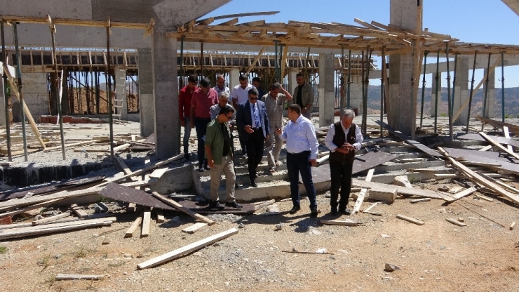 Milletvekili Erol Devreye Girdi, Yarım Kalan Şehit Fethi Sekin Külliyesi Tamamlanacak