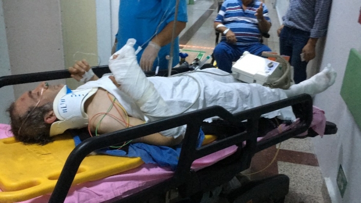 Hurda Toplamak İçin Çıktığı İnşaatın Çatısından Düşerek Ağır Yaralandı