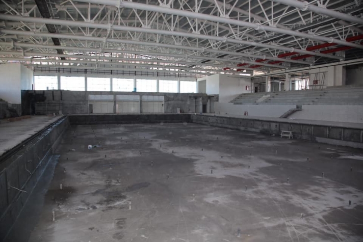 Salih Ayhan Ve İsmet Yılmaz Spor Tesislerini İnceledi