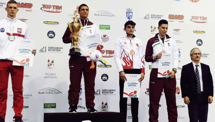 Talha Emir Buldu, Avrupa Üçüncüsü Oldu