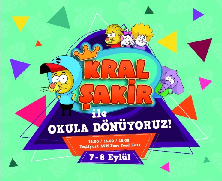 “Kral Şakir” Minik Dostlarıyla Buluşuyor