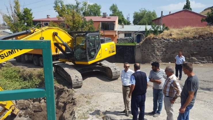 Digor Belediyesi Alt Yapı Çalışmaları Yapıyor