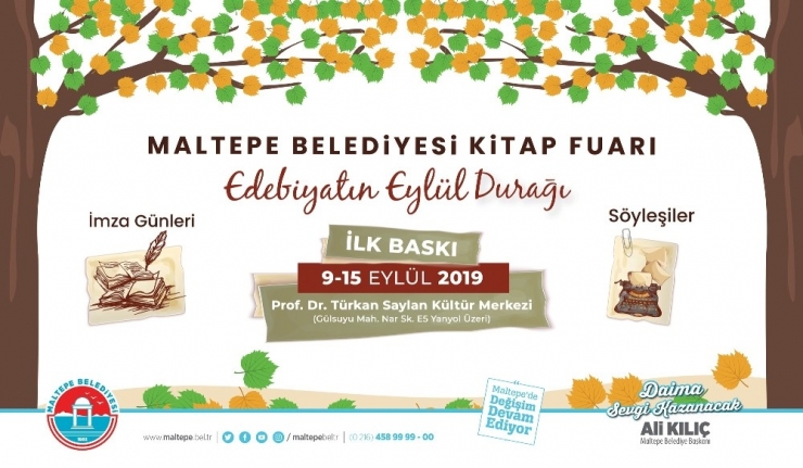 Maltepe’de Kitap Fuarı Heyecanı