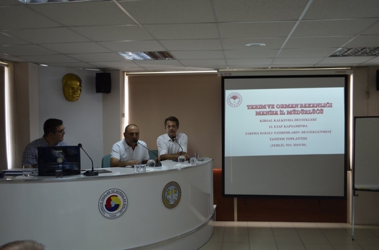 Salihli’de Hibe Destekleri Anlatıldı