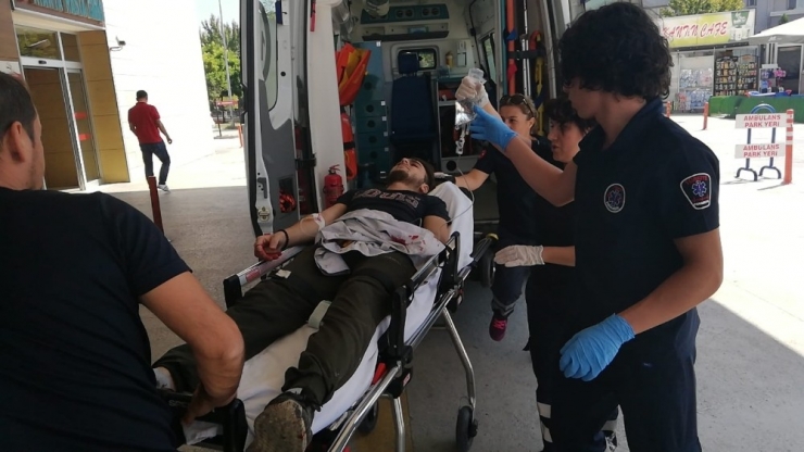 Talihsiz İşçinin Parmakları Koptu