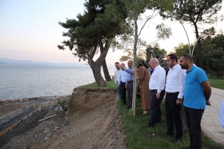 Başkan Bıyık, Darıca Millet Bahçesini İnceledi