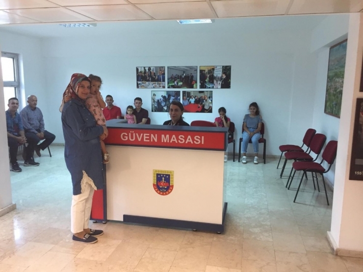 Erciş’te Jandarmadan ‘Güven Masası’ Uygulaması