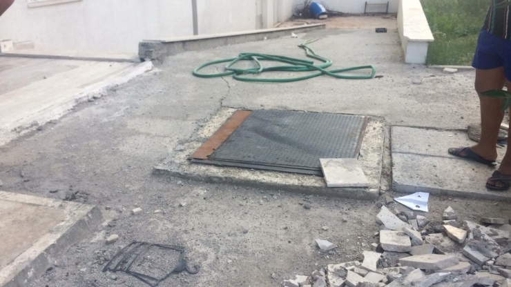 Oyun Oynarken Kuyuya Düşen Çocuğu İtfaiye Kurtardı