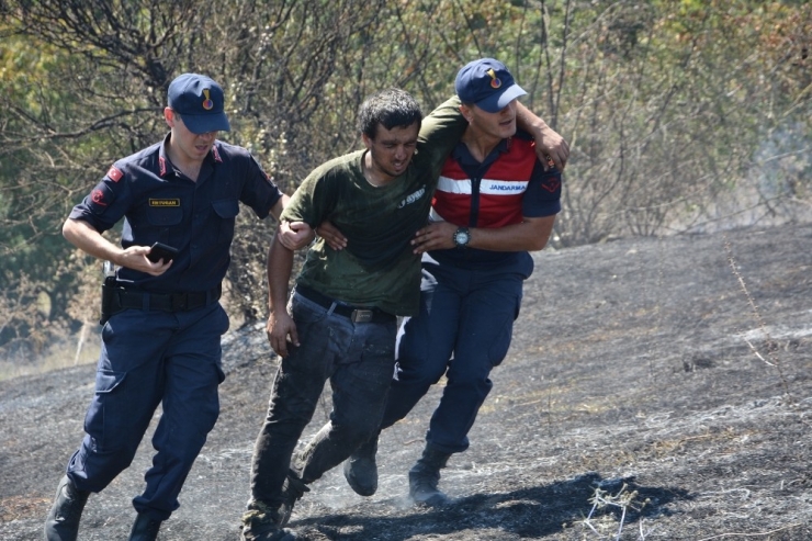Arazisinde Temizlik Yapan Şahıs Faciaya Neden Oluyordu