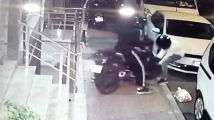 Motosikleti Önce Test Etti, Sonra Çalıp Gitti