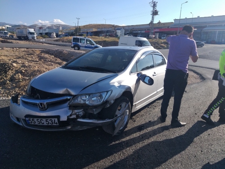 Motosiklet Kazası 1 Yaralı