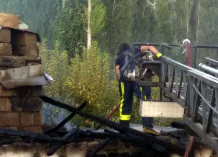 Van’da Kömürlük Yangını