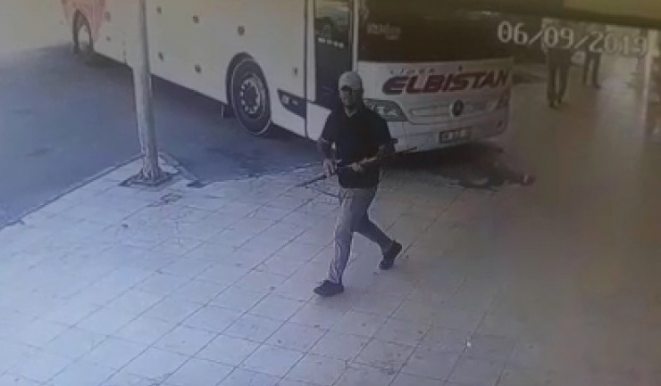 Av Tüfeği İle Saldırı Kamerada