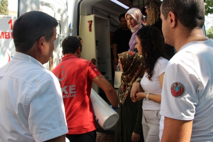 Sağlık Personeline Oksijen Tüpü Kullanım Eğitimi Verildi