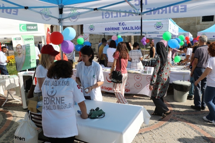 Edirne’de ‘Halk Sağlığı Sokağı’ Açıldı