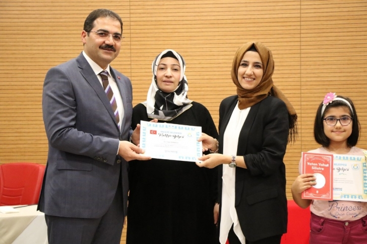 Haliliye’de ‘Oku-yüz’ Birincileri Ödüllendirildi