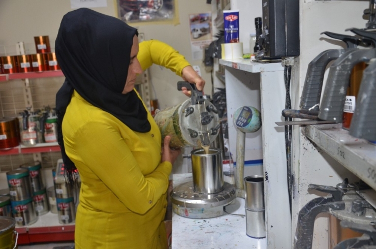 Kadın Girişimci ’Yapamazsın’ Diyenlere İnat Eşinin Mirasına Sahip Çıkıyor