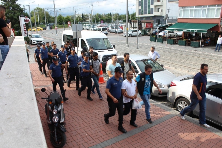 Fetö’den Gözaltına Alınan Tübitak Çalışanları Adliyeye Sevk Edildi