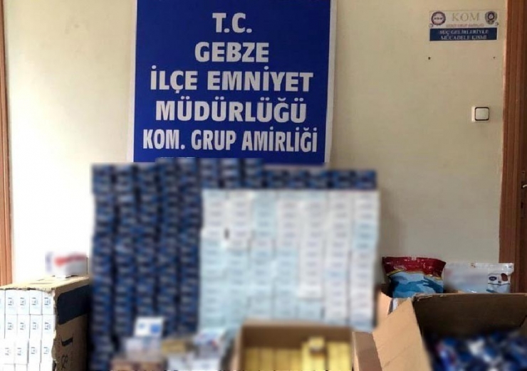 Kocaeli Merkezli Kaçak Sigara Operasyonu: 22 Gözaltı