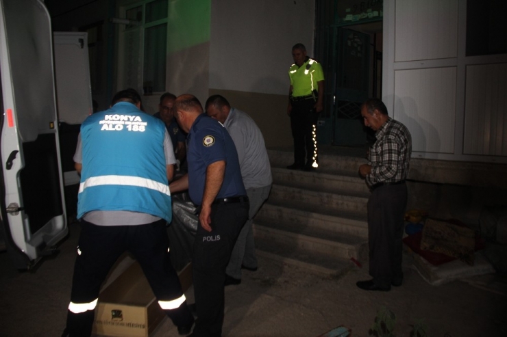 Konya’da Tartıştığı Kocasını Keserle Vurarak Öldürdü