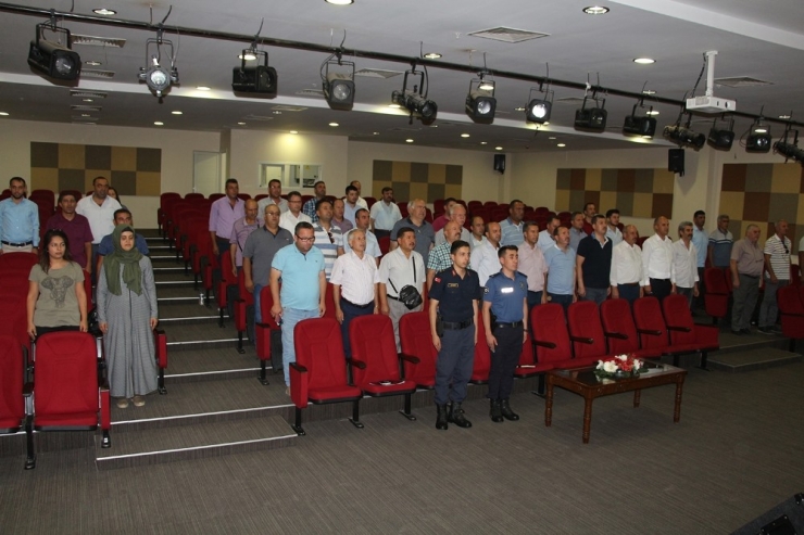 Kula’da Okul Güvenliği Toplantısı Yapıldı