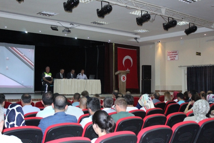 Çerkezköy’de Okul Güvenliği Toplantısı Yapıldı