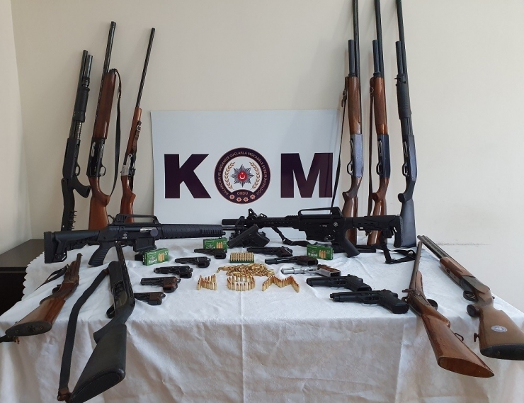 Ordu’da Suç Örgütü Çökertildi