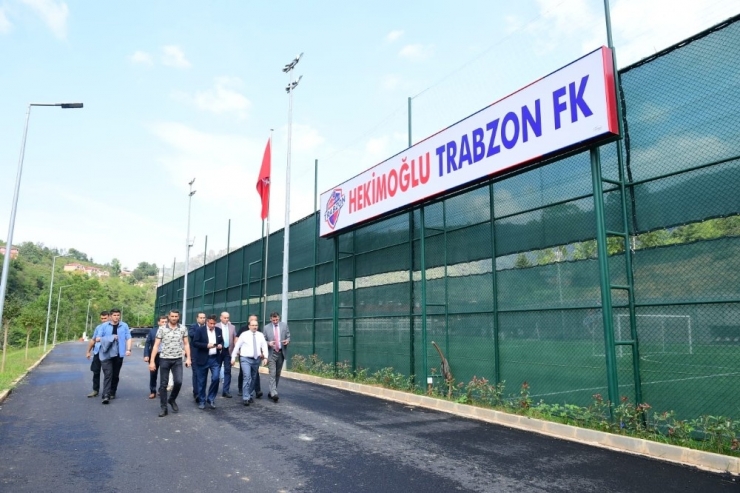 Vali İsmail Ustaoğlu, Hekimoğlu Trabzon Fk’yı Ziyaret Etti
