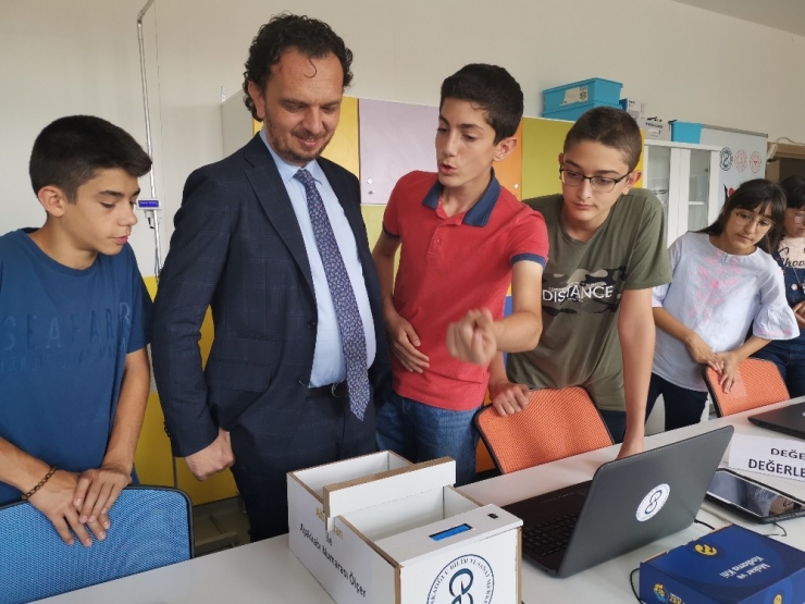 Erzurumlu Gençler Zeka Gücü Sınıfı’nda Türkiye Çapında Projeler Üretti