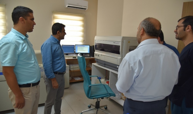 Doç. Dr. Sünnetçioğlu, Gürpınar Devlet Hastanesi’nde İncelemelerde Bulundu