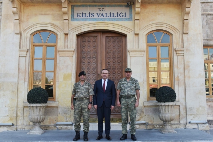 Komutanlardan, Vali Soytürk’e Ziyaret