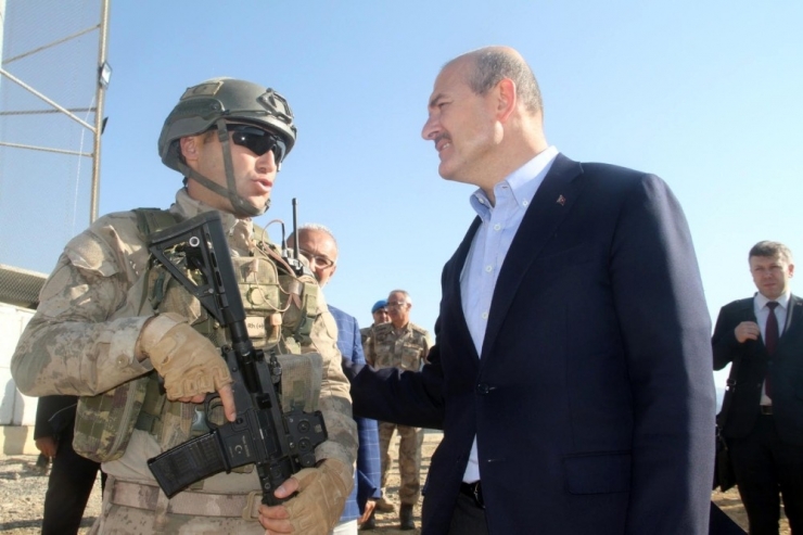 Aliboğazı’nda Konuşan Bakan Soylu: "Kalan Teröristlerin Tamamı Tasfiye Edilecektir"