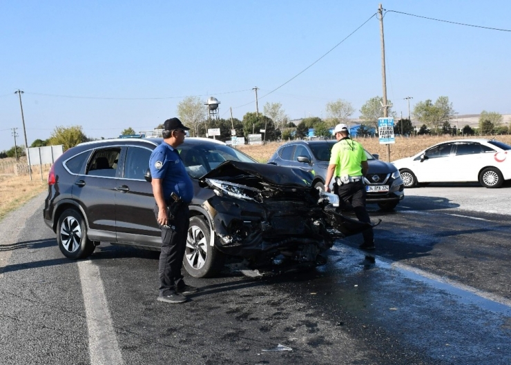 Çorlu’da Kaza: 1 Ölü, 3 Yaralı