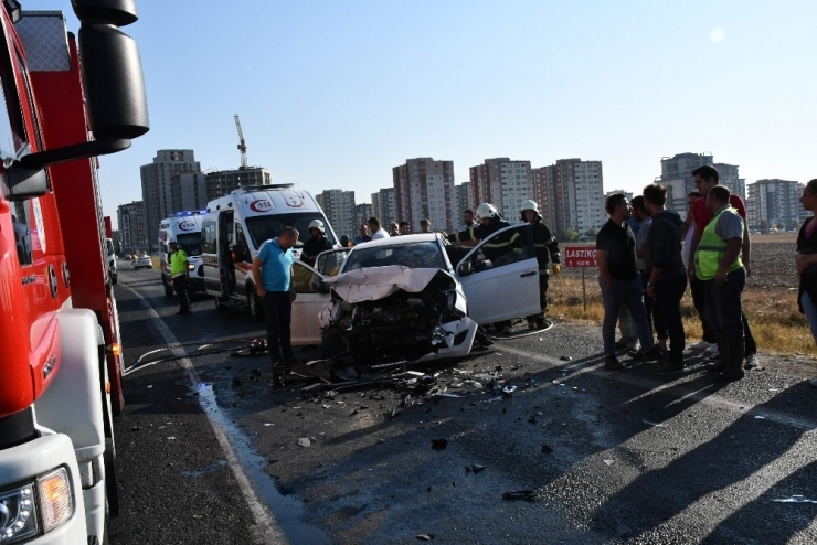 Çorlu’da Kaza: 1 Ölü, 3 Yaralı